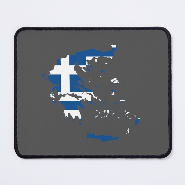 Item preview, Map of Greece with Greek Flag designed and sold by allincrete.
