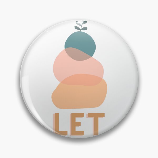 Item preview, Let Go - Zen rocks designed and sold by Tomsthreadz.