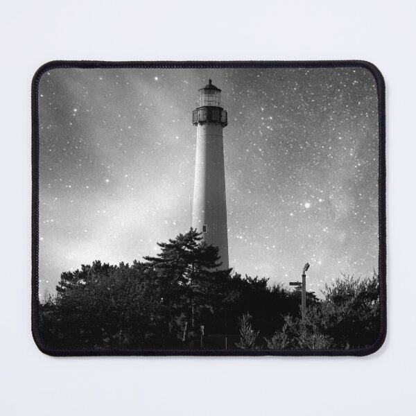Item preview, Cape May Light House Point B&W designed and sold by Linda Sannuti.