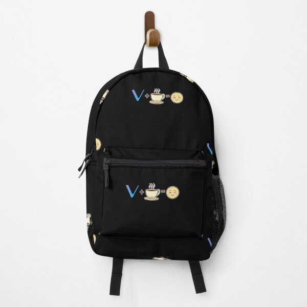Item preview, VeChain Crypto and Coffee equals happy cute kawaii VET cryptocurrency  designed and sold by Bitcoin-Fashion.