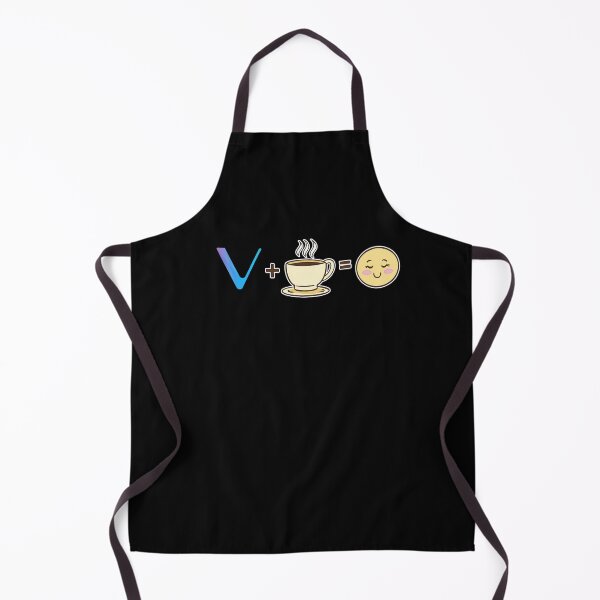 Item preview, VeChain Crypto and Coffee equals happy cute kawaii VET cryptocurrency  designed and sold by Bitcoin-Fashion.
