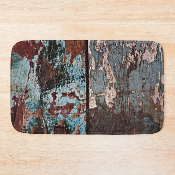 Item preview, Weathered Wooden Boards Chipped Paint Abstract Texture  designed and sold by Anna Lemos.