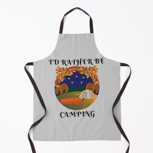Item preview, I'd Rather Be Camping designed and sold by RichTeeDesigns.