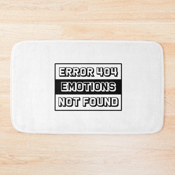 Item preview, Error 404 Emociones no encontradas - Programador anti día de San Valentín designed and sold by TiiNGA.