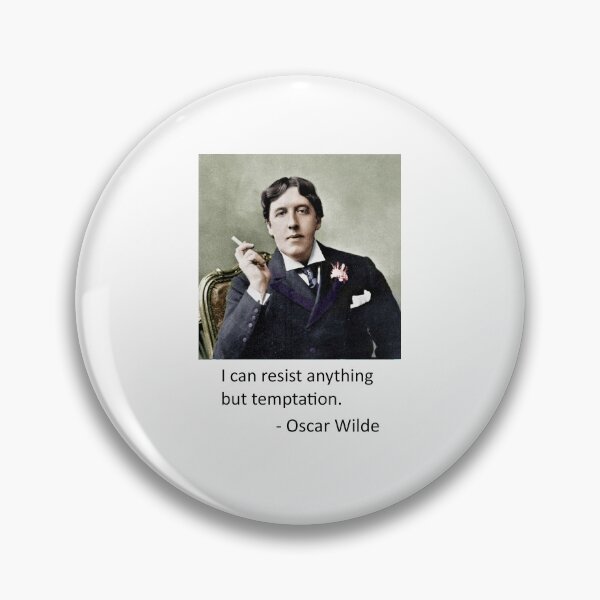 Item preview, Oscar Wilde quote designed and sold by MichaelEpp.