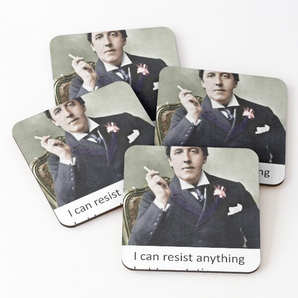 Item preview, Oscar Wilde quote designed and sold by MichaelEpp.