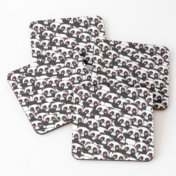 Item preview, Panda Waving Pattern Red Version designed and sold by NLDStudios.