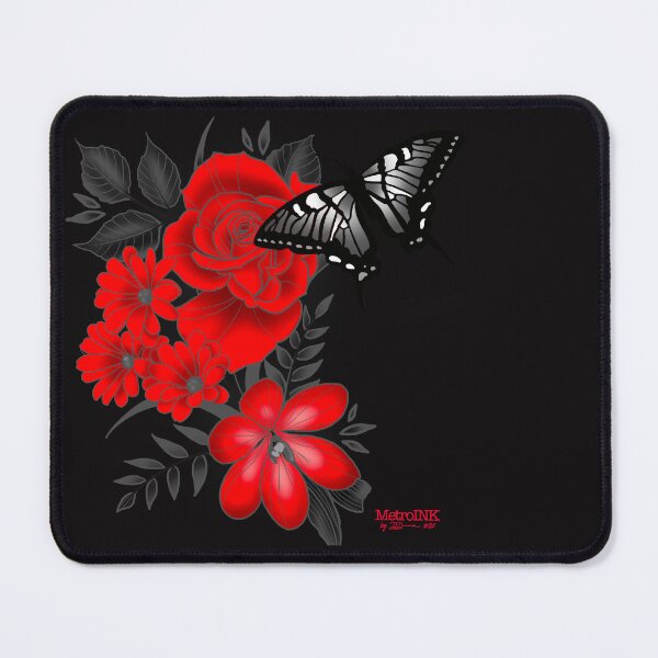 Item preview, Flores Rojas designed and sold by MetroInk.