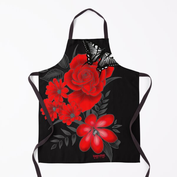 Item preview, Flores Rojas designed and sold by MetroInk.