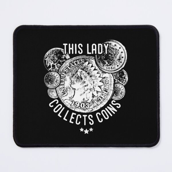 Item preview, Ladies numismatics USA coin collector designed and sold by DiggerGifts4U.