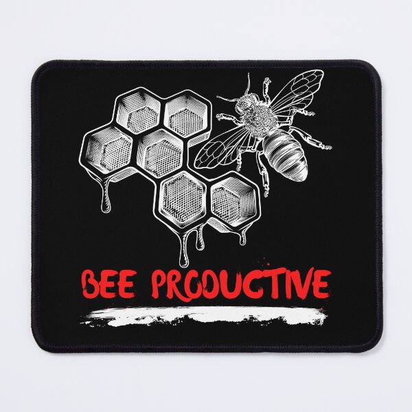 Item preview, Cool Funny Vintage Grunge Bee - Bee Productive designed and sold by laiwole.