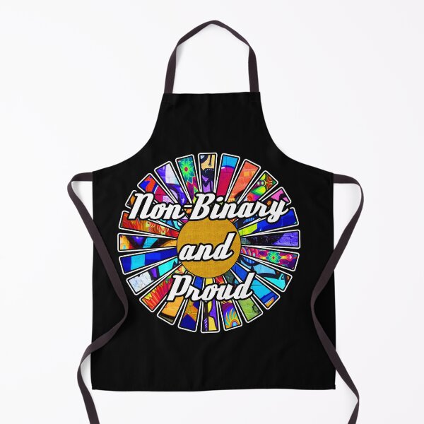 Item preview, Non-Binary and Proud Graffiti Sunrays designed and sold by artbyomega.