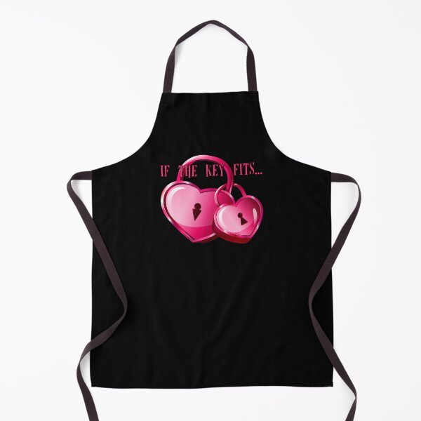Item preview, If the Key Fits...(Pink on Black) designed and sold by PawsitiveMum.