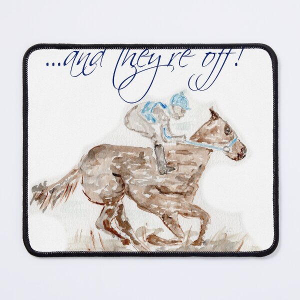 Item preview, horse watercolor designed and sold by CleverlyInspired.