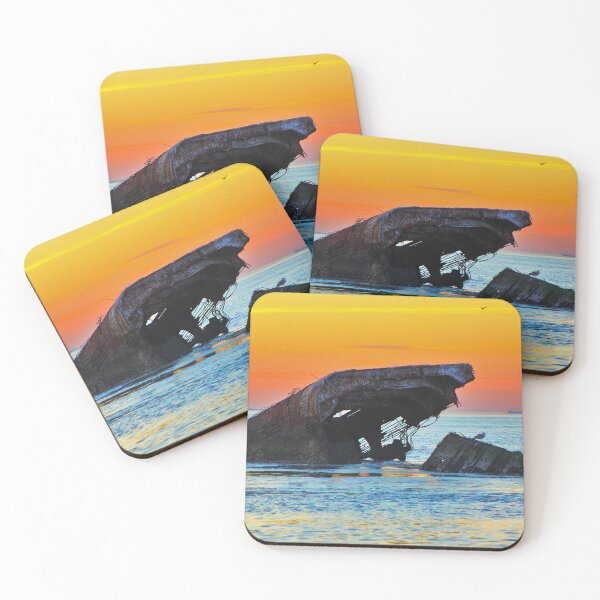 Item preview, Shipwreck At Sunset designed and sold by Linda Sannuti.