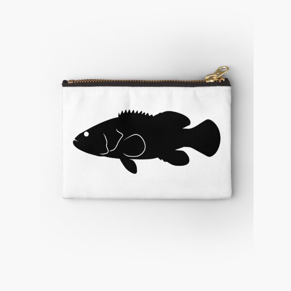 Item preview, Goliath Grouper Fish Silhouette (Black) designed and sold by SandpiperDesign.