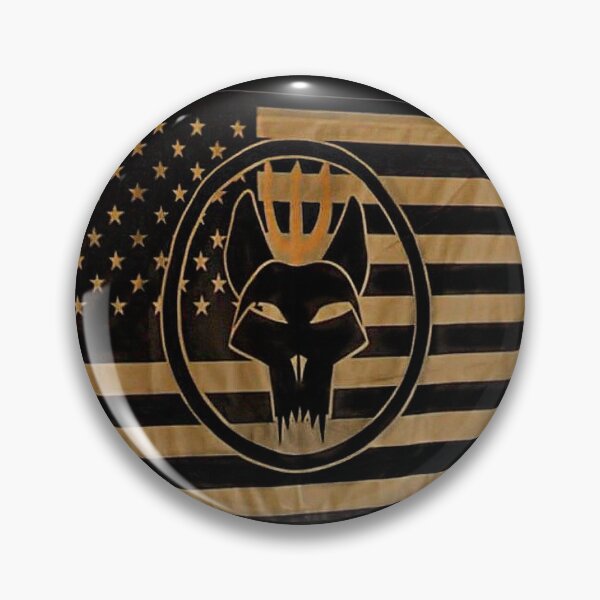 Item preview, SEAL TEAM BRAVO BW FLAG designed and sold by THE AMERICAN TEEVANGELIST.