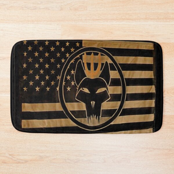 Item preview, SEAL TEAM BRAVO BW FLAG designed and sold by THE AMERICAN TEEVANGELIST.