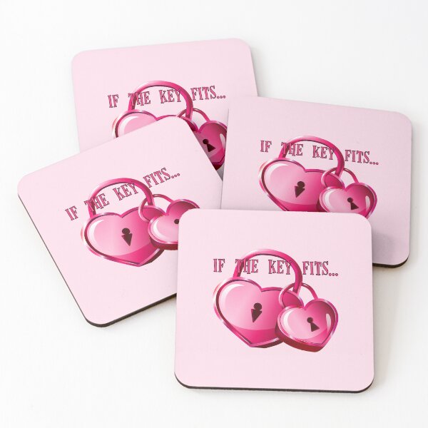 Item preview, If the Key Fits...(Pink) designed and sold by PawsitiveMum.