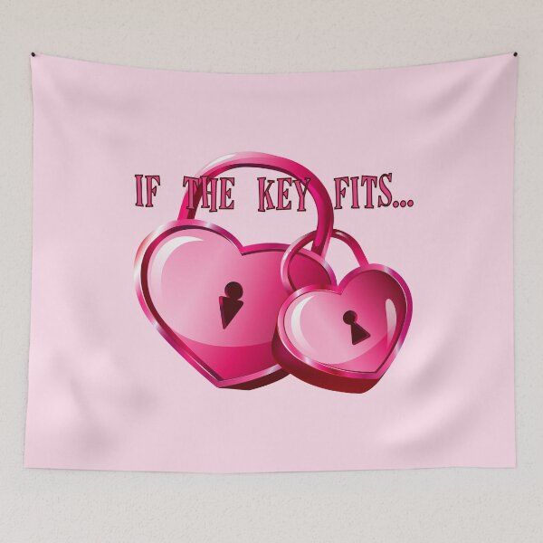 Item preview, If the Key Fits...(Pink) designed and sold by PawsitiveMum.