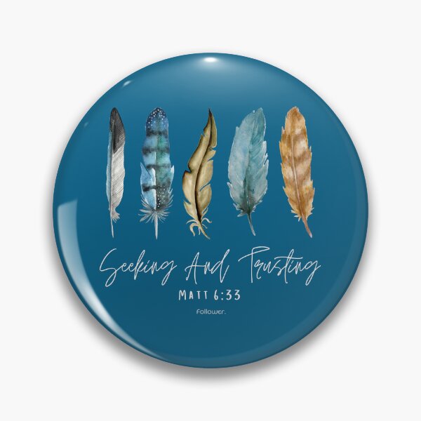 Item preview, Seeking and Trusting (Matt 6:33) designed and sold by BravenWild.