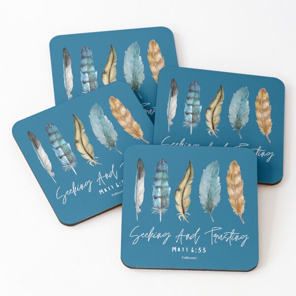 Item preview, Seeking and Trusting (Matt 6:33) designed and sold by BravenWild.
