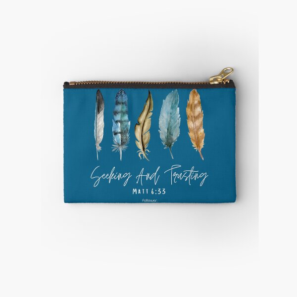 Item preview, Seeking and Trusting (Matt 6:33) designed and sold by BravenWild.