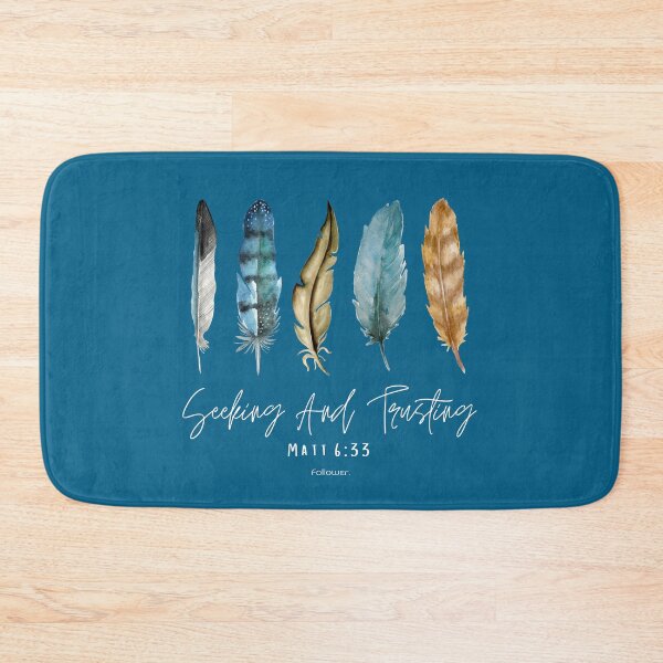Item preview, Seeking and Trusting (Matt 6:33) designed and sold by BravenWild.