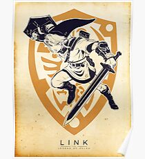 The Legend of Zelda - Link Poster