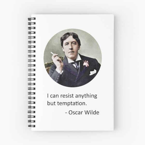 Item preview, Oscar Wilde quote designed and sold by MichaelEpp.