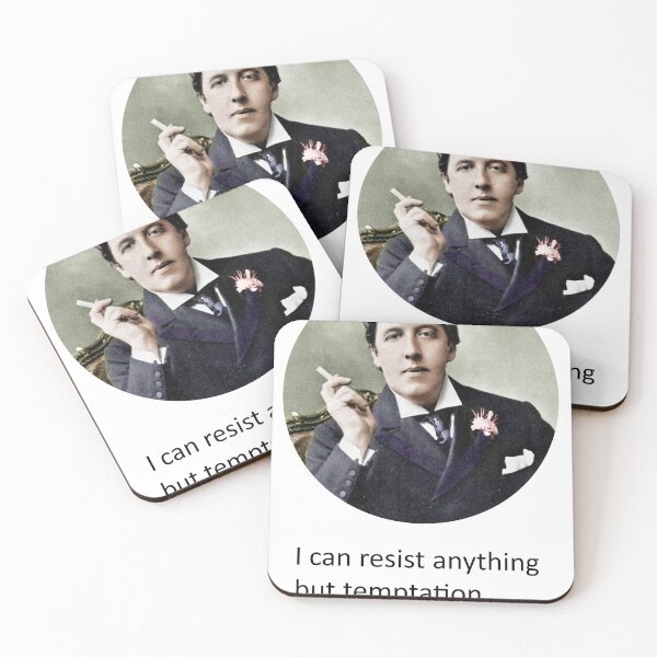 Item preview, Oscar Wilde quote designed and sold by MichaelEpp.