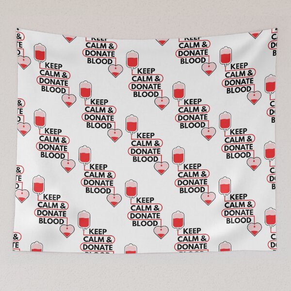 Item preview, Keep Calm And Donate Blood designed and sold by stickmeok.