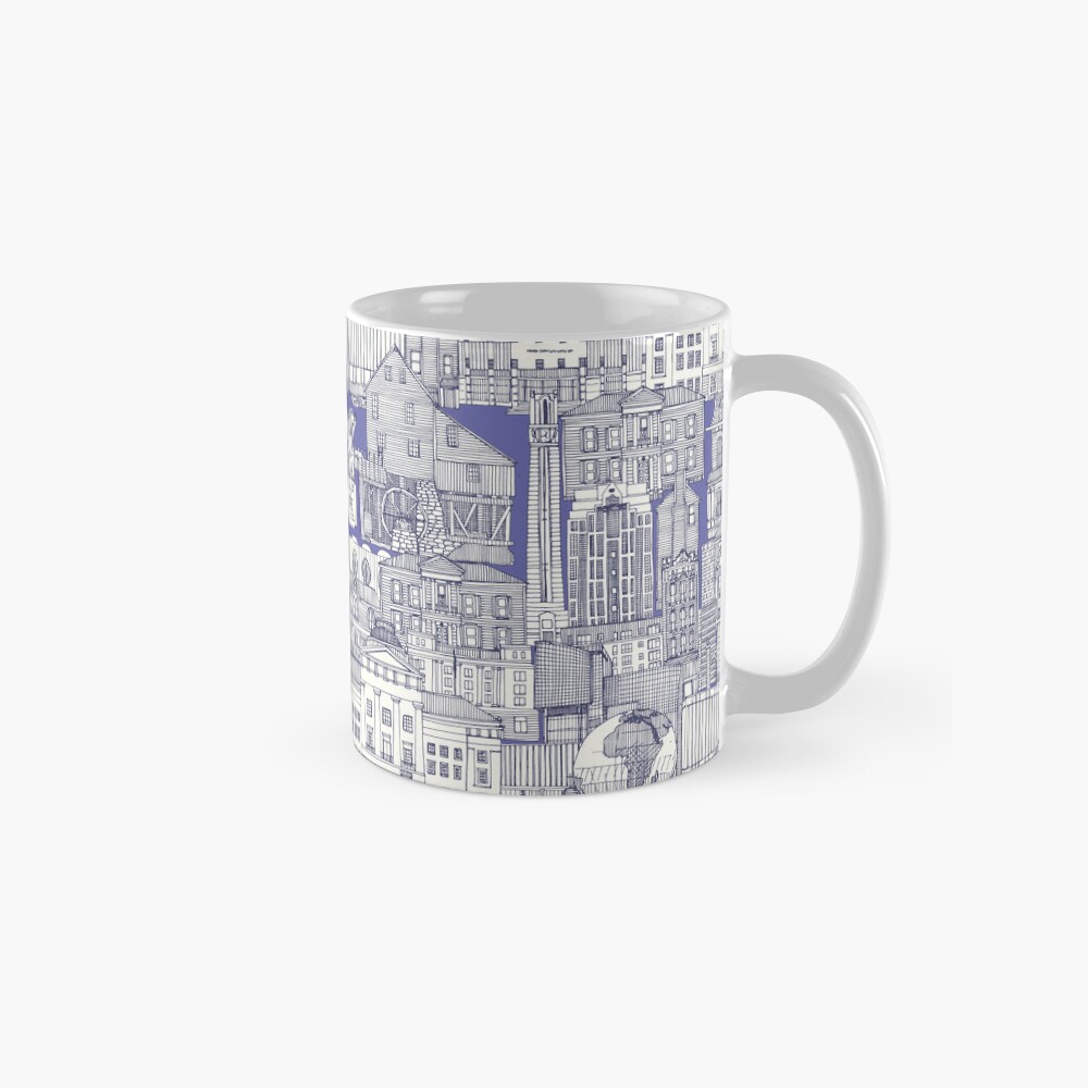 Raleigh NC toile very peri Greeting Card