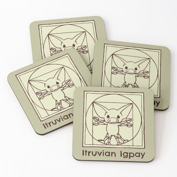 Item preview, Vitruvian Pig in Latin designed and sold by sandpiperstudio.