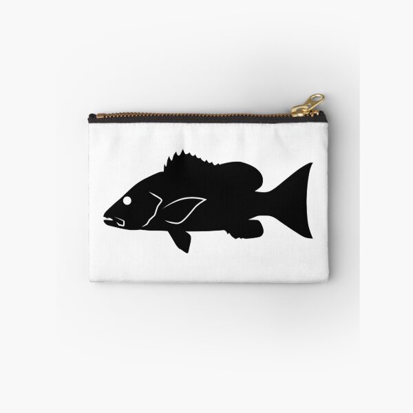 Item preview, Gray Sanpper Fish Silhouette (Black) designed and sold by SandpiperDesign.
