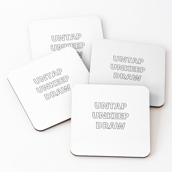 Item preview, UNKEEP UNTAP DRAW  designed and sold by JUSTDOIT ⭐⭐⭐⭐⭐.