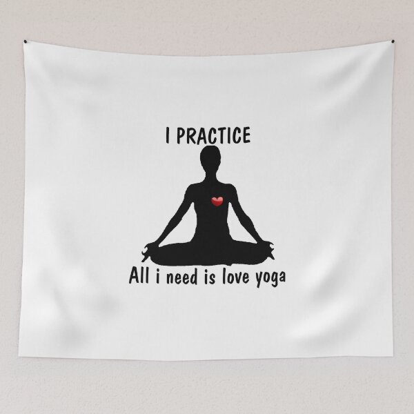Item preview, I Practice Yoga designed and sold by OnlyForYouNow ..
