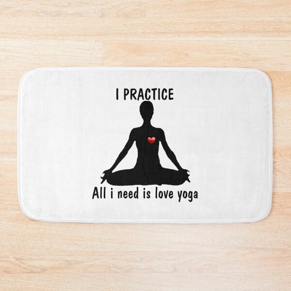 Item preview, I Practice Yoga designed and sold by OnlyForYouNow ..