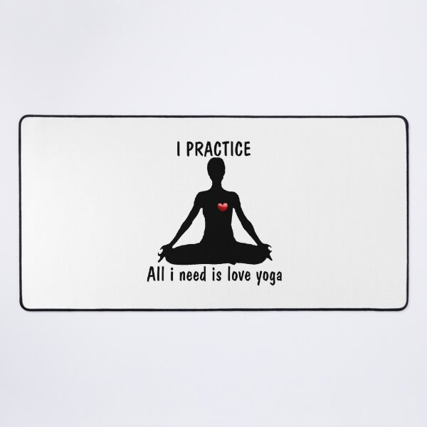 Item preview, I Practice Yoga designed and sold by OnlyForYouNow ..