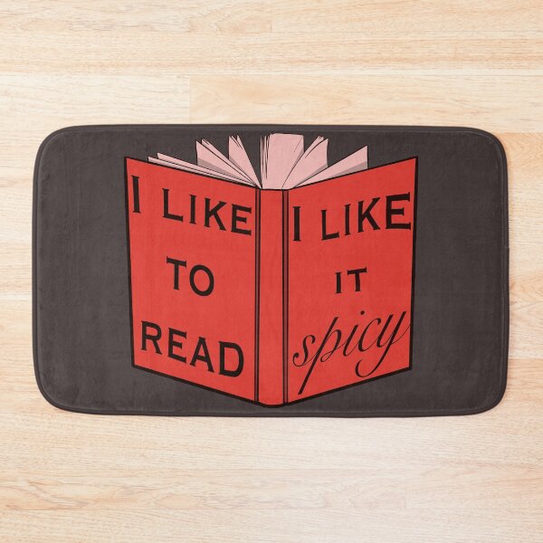 Item preview, I like to read, I like it spicy - red  designed and sold by gaslight-n.
