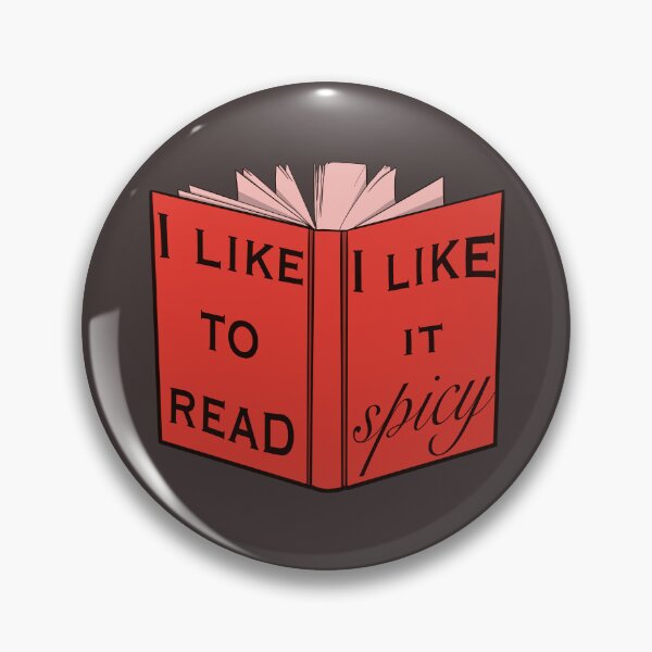 Item preview, I like to read, I like it spicy - red  designed and sold by gaslight-n.