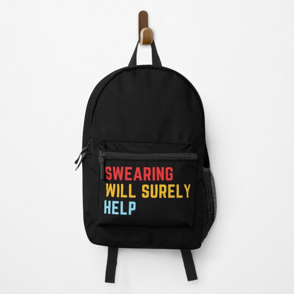Item preview, Funny Saying , Swearing will Surely Help , for a mom gift or a gift of the birthday , Strong Inspirational designed and sold by Fokma.