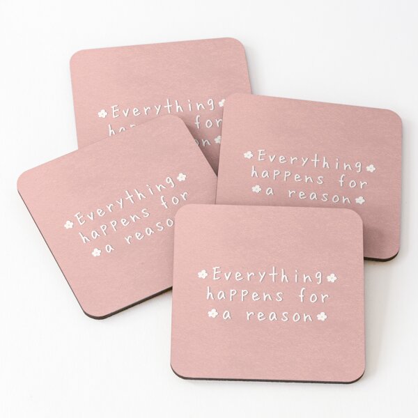 Item preview, Everything Happens For A Reason designed and sold by SwirlSeas.