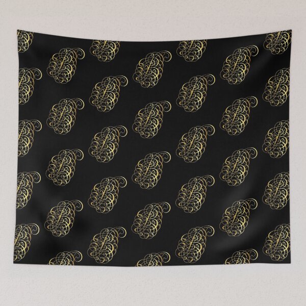 Item preview, Ornamental Letter B, Golden Monogram, Gold Monogram Ornament designed and sold by PROMEN Creativity.