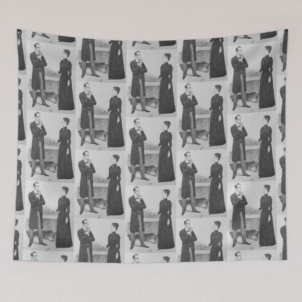 Item preview, Sherlock Holmes and Mary Holder designed and sold by HughBoone.