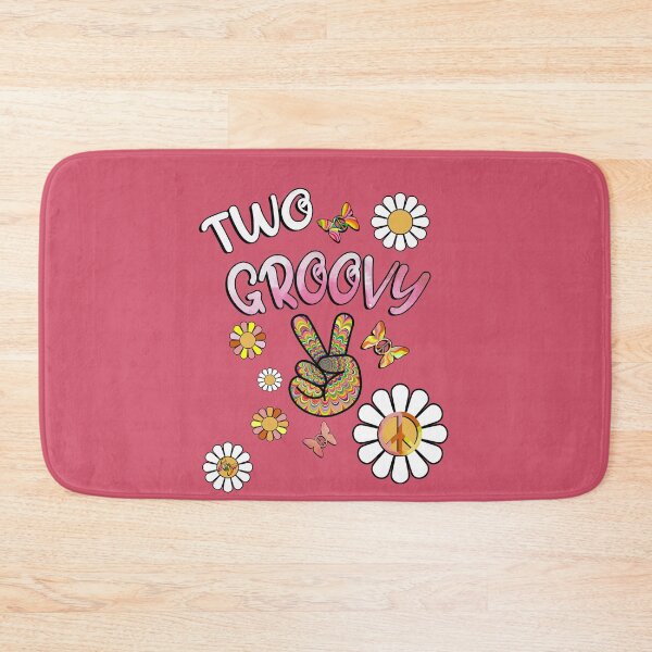 Item preview, Twosday Birthday Retro Peace Sign, Butterflies & Daisies Two Groovy designed and sold by Cute & Sassy Custom Gifting Boutiques.