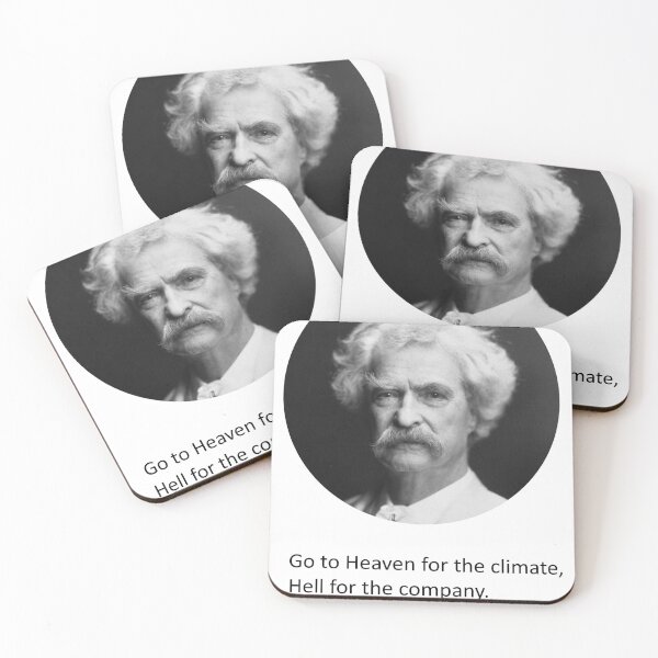 Item preview, Mark Twain quote designed and sold by MichaelEpp.
