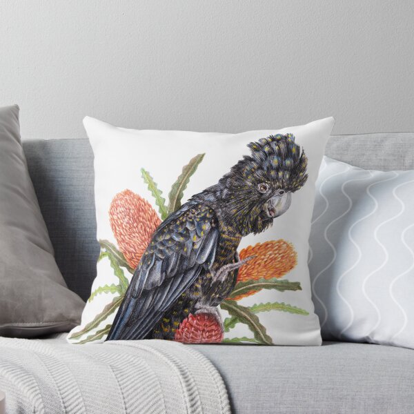 Item preview, Red-Tailed Black Cockatoo designed and sold by Kayla Reay.