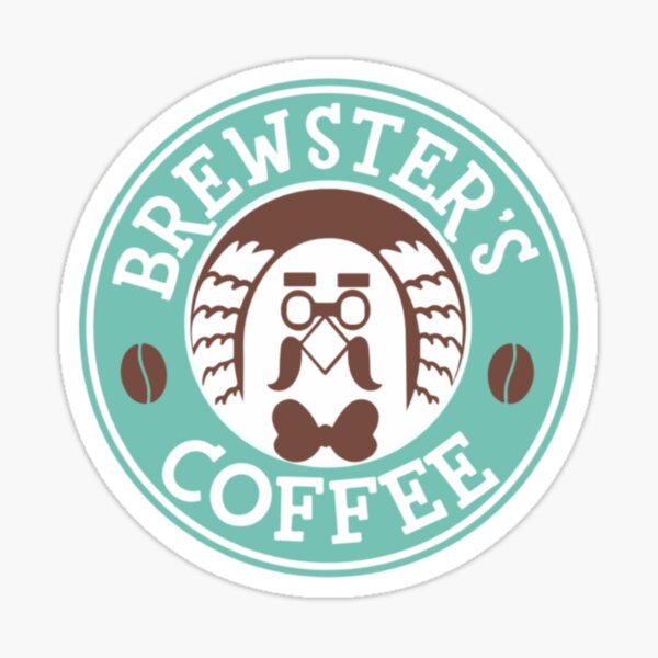 Brewster's Coffee Sticker