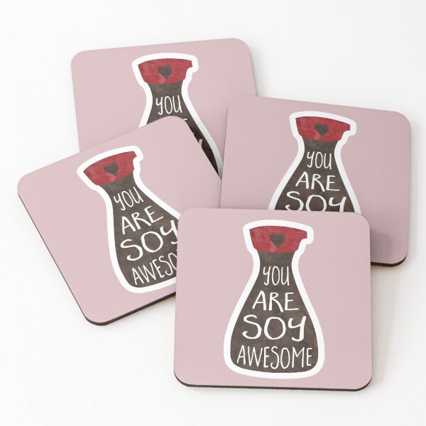 Item preview, Funny Valentines Day Pun - You are SOY awesome designed and sold by hitechmom.